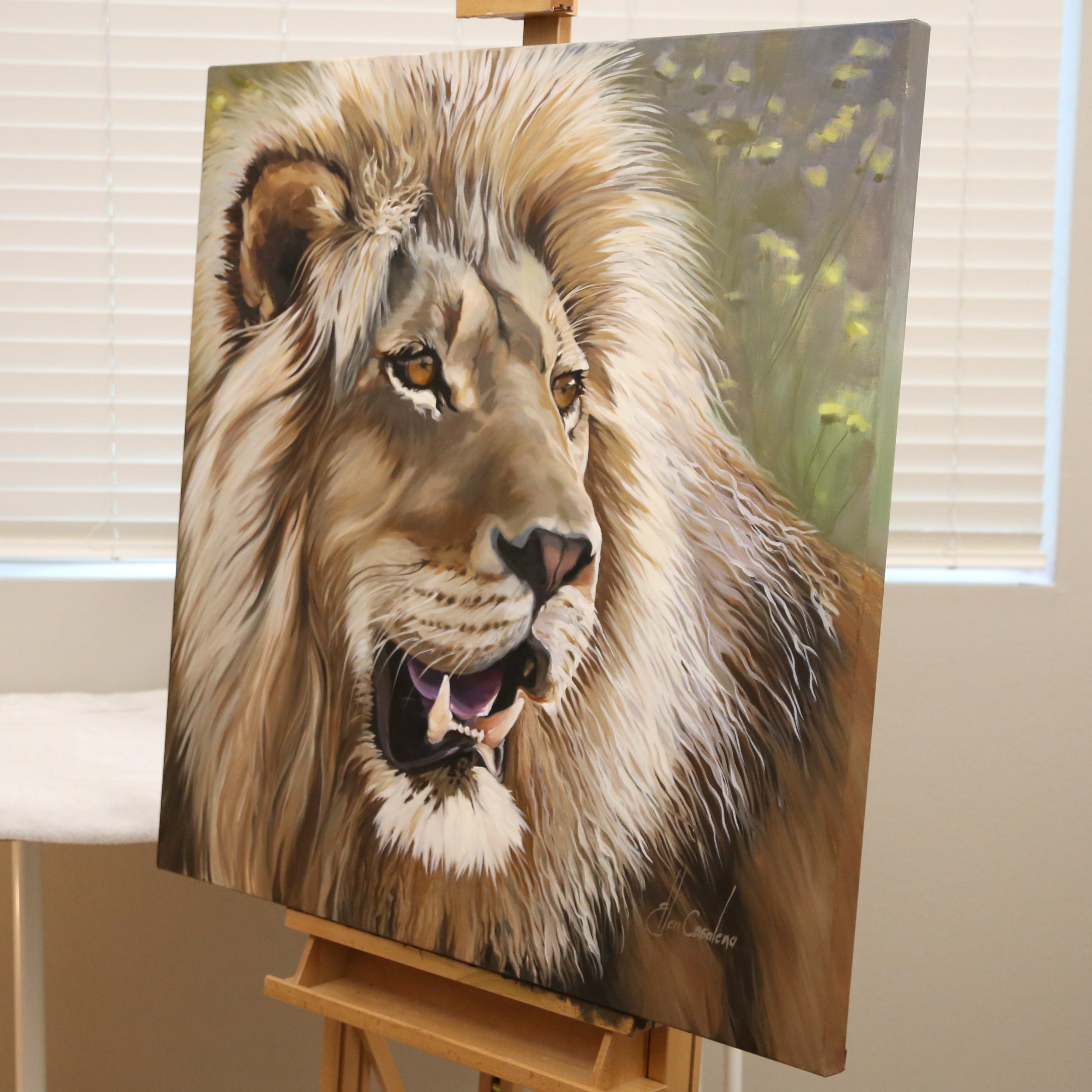 Hungry Lion